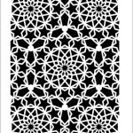 NEW BACKGROUND KÜÇÜK STENCIL NBS-1 15X20