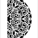 NEW BACKGROUND KÜÇÜK STENCIL NBS-11 15X20