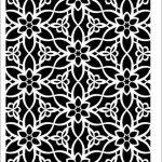 NEW BACKGROUND KÜÇÜK STENCIL NBS-13 15X20