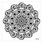 YENİ DANTEL SERİ STENCIL KENARLI YDS-2 35X35