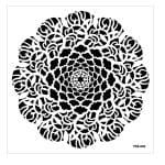 YENİ DANTEL SERİ STENCIL KENARLI YDS-5 35X35