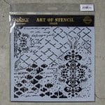 GRUNGE STENCIL MINI GCSM-012 25X25