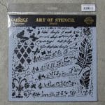 GRUNGE STENCIL MİNİ GCSM-013 25X25