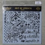 GRUNGE STENCIL MİNİ GCSM-014 25X25