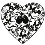 KS SERİSİ SİLUET STENCIL ( KENARSIZ ) KS184 25X25