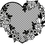 KS SERIES SLUET STENCIL ( WITHOUT BORDER ) KS189 25X25