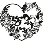 KS SERİSİ SİLUET STENCIL ( KENARSIZ ) KS190 25X25