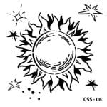 ÇOCUK STENCIL SPACE SET CSS-08 15X15