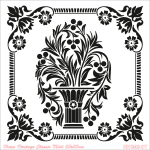 HOME HERITAGE CLASSIC MIDI 25X25CM HHCMS-07