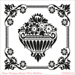 HOME HERITAGE CLASSIC MIDI 25X25CM HHCMS-08