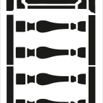 HOME HERITAGE CLASSIC MIDI 25X36CM HHCMR-22