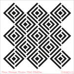 HOME HERITAGE MODERN MIDI 25X25CM HHMMS-12