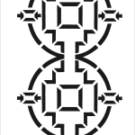 HOME HERITAGE MODERN MIDI 25X36CM HHMMR-12