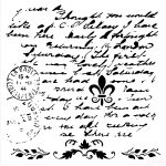 HOME DECOR STENCIL HD-04 45X45