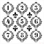 HOME DECOR STENCIL HD-12 45X45