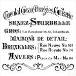 HOME DECOR STENCIL HD-31 45X45