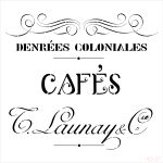 HOME DECOR STENCIL HD-37 45X45