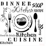 HOME DECOR STENCIL HD-48 45X45