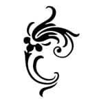 O SERIES  STENCIL O126 10X15