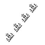 K SERIES STENCIL K113 6X20