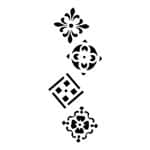 UA SERIES  STENCIL UA19 10X25