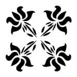 KA SERIES  STENCIL KA09 22X22