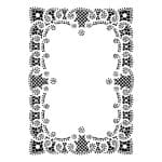 LACE SERIES STENCIL DS11 25X35