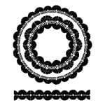 LACE SERIES STENCIL DS13 25X35