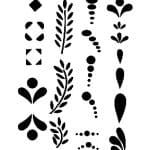 A4 SERIES  STENCIL AS408 21X29