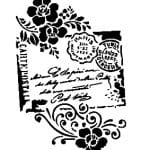 A4 SERIES  STENCIL AS464 21X29