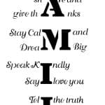 MIX MEDIA STENCIL MU SERIES MU01 10X25