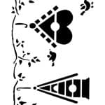 MIX MEDIA STENCIL MU SERIES MU50 10X25