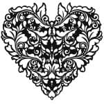 KS SERİSİ SİLUET STENCIL ( KENARSIZ ) KS109 25X25
