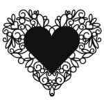 KS SERİSİ SİLUET STENCIL ( KENARSIZ )  KS110 25X25