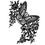 KS SERİSİ SİLUET STENCIL ( KENARSIZ ) KS144 25X25