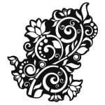 KS SERİSİ SİLUET STENCIL ( KENARSIZ ) KS150 25X25