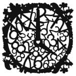 KS SERİSİ SİLUET STENCIL ( KENARSIZ ) KS163 25X25