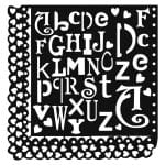 KS SERİSİ SİLUET STENCIL ( KENARSIZ ) KS167 25X25