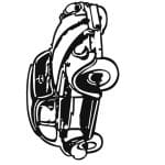 KS SERİSİ SİLUET STENCIL ( KENARSIZ ) KS173 25X25