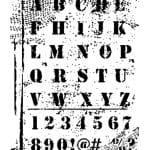 MIX MEDİA STENCIL MA SERİSİ MA59 21X29