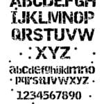 MIX MEDİA STENCIL MA SERİSİ MA62 21X29