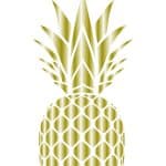 METAL LEAF FABRIC TRANSFER GOLD VT-001 21X30