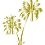 METAL LEAF FABRIC TRANSFER GOLD VT-004 21X30