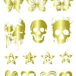 VARAK KUMAŞ ALTIN TRANSFER VT-032 21X30