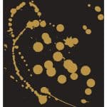 GRUNGE METAL LEAF FABRIC TRANSFER COLLECTION GOLD GC-10 21X30