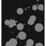 KUMAŞ GRUNGE VARAK TRANSFER KOLEKSİYONU GÜMÜŞ GC-09 21X30