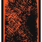 GRUNGE METAL LEAF FABRIC TRANSFER COLLECTION COPPER GC-02 21X30