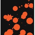 GRUNGE METAL LEAF FABRIC TRANSFER COLLECTION COPPER GC-09 21X30