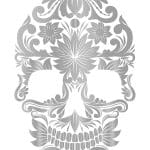 METAL LEAF FABRIC TRANSFER SILVER VT-012 21X30