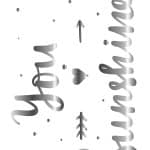 VARAK KUMAŞ GÜMÜŞ TRANSFER VT-025 21X30